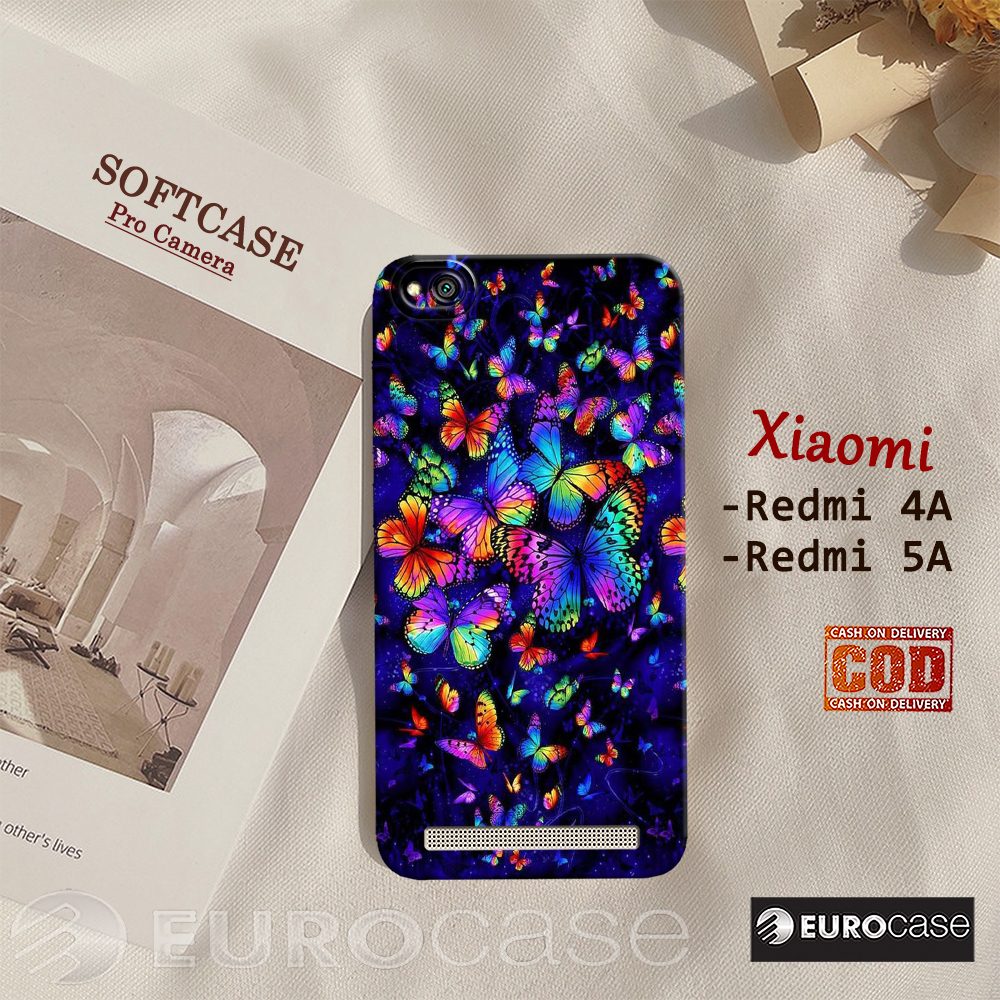 Casing Hp Xiaomi Redmi 4A / Redmi 5A - Fashion Case Kupu - Soft Case Hp Xiaomi Redmi 4A / Redmi 5A -