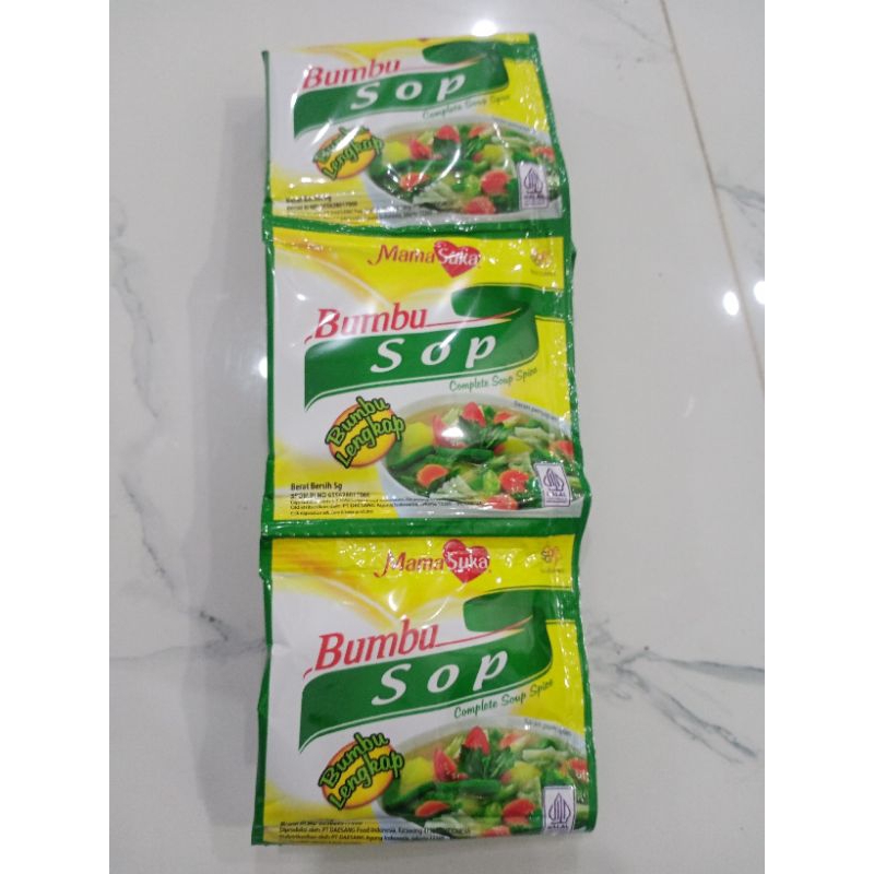 

Bumbu SOP Mama Suka Renceng