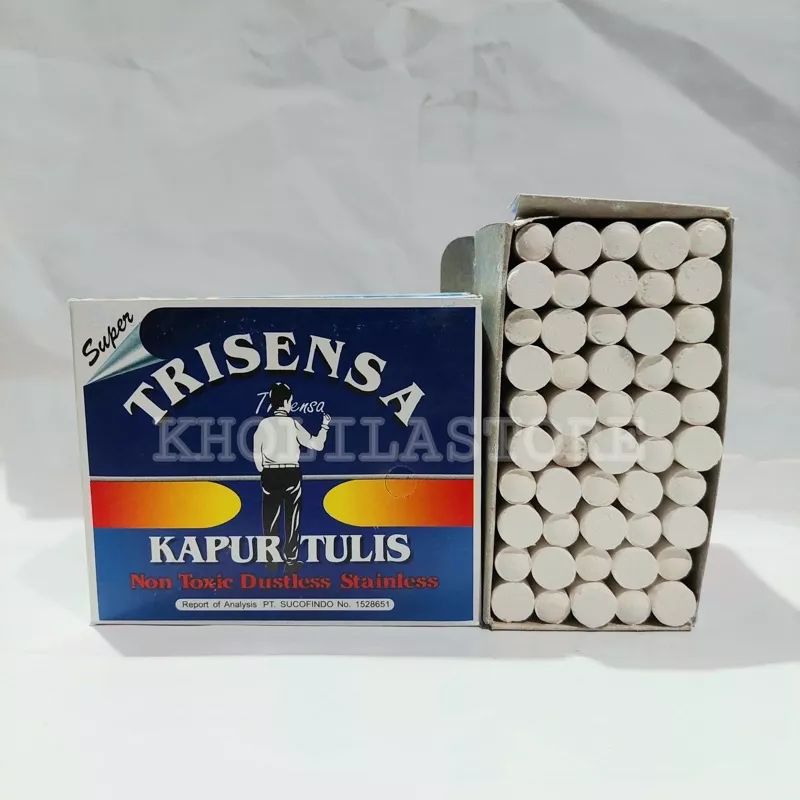 

Kapur Papan Tulis Trisensa Putih Isi 50 Pcs Murah