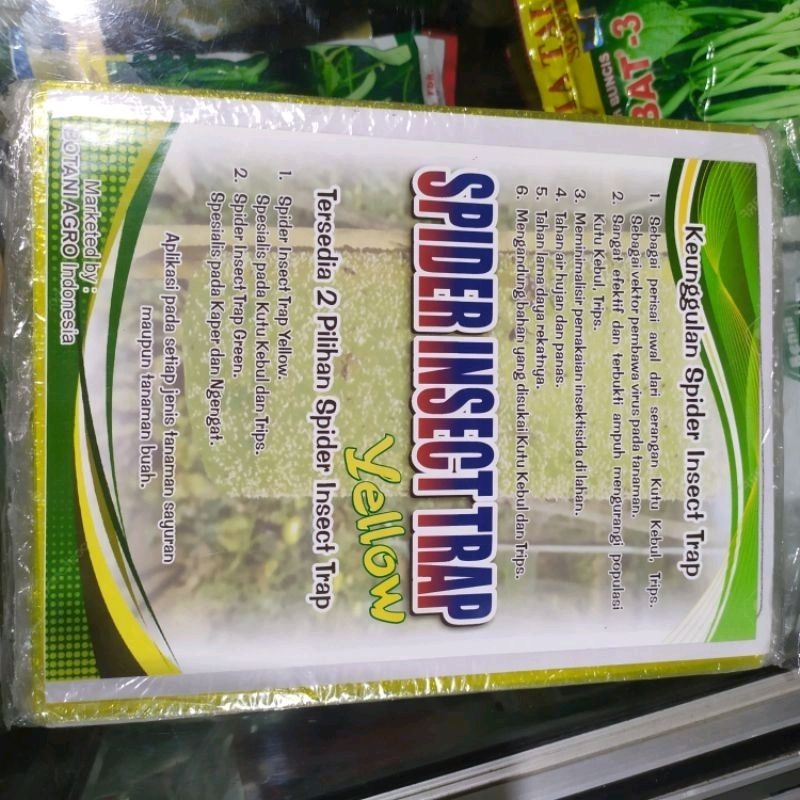 Lem Serangga SPIDER INSECT TRAP isi 20