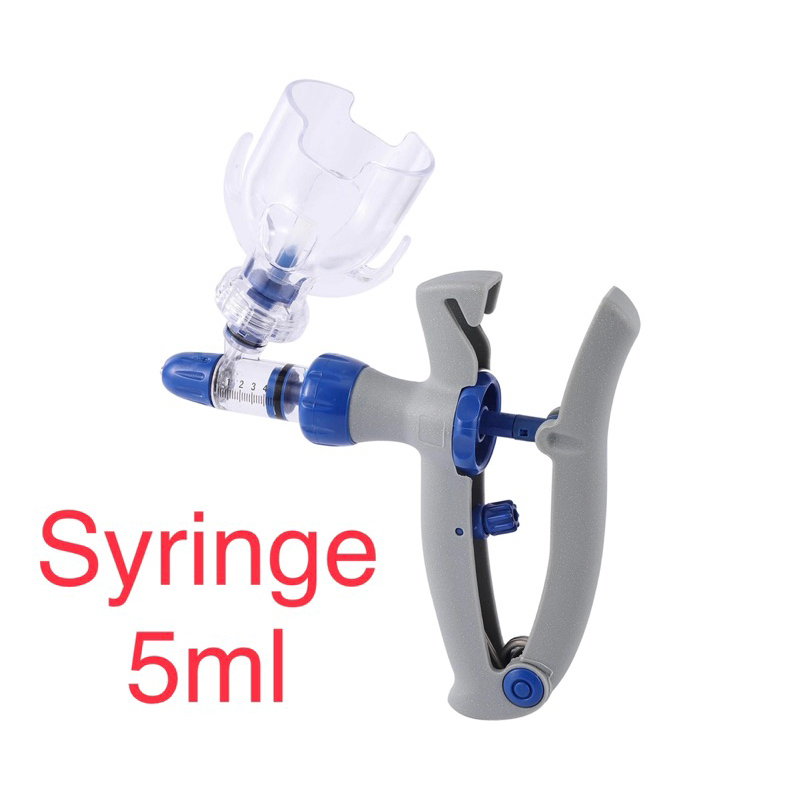 Syringe 5ml Alat Suntikan Hewan Injeksi Otomatis Vaksin Peternakan Sapi Babi Kambing Animal Poultry 