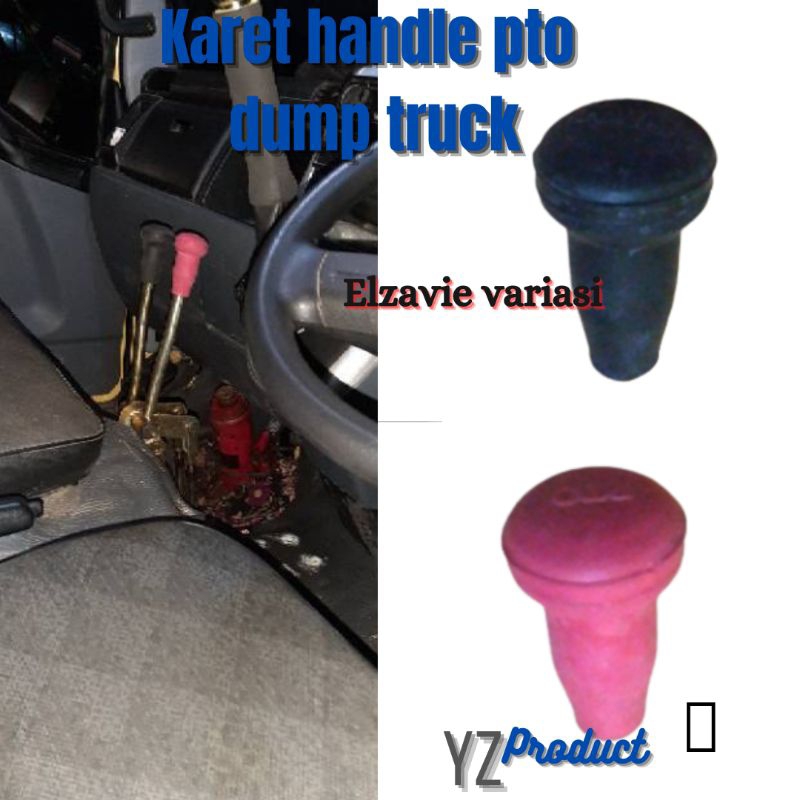 karet handle pto dump truck karet pto (sepasang)