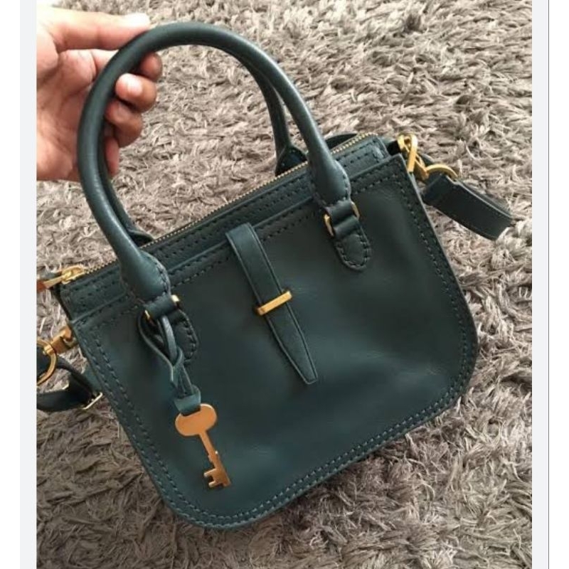 Tas Preloved Ryder Satchel Mini Warna Indian Teal