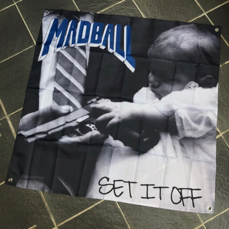 Flag/Bendera Band New Original MADBALL