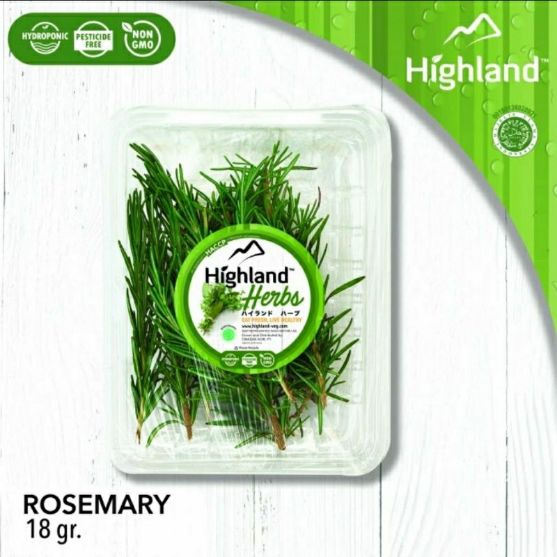 

Rosemary Highland 18 gr