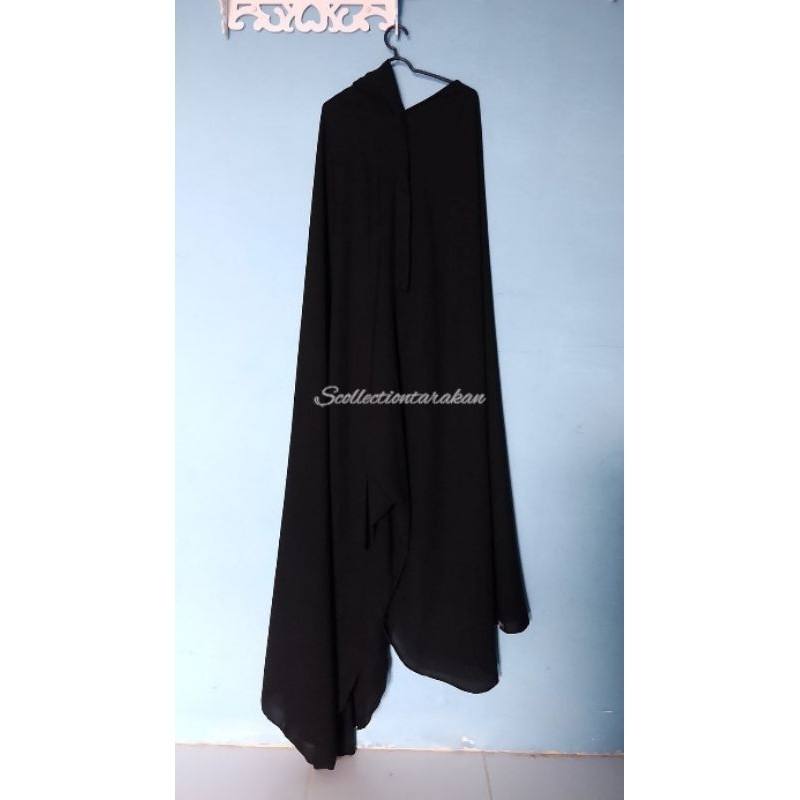 PRELOVED FRENCH KHIMAR ZIPPER AZZAHRA