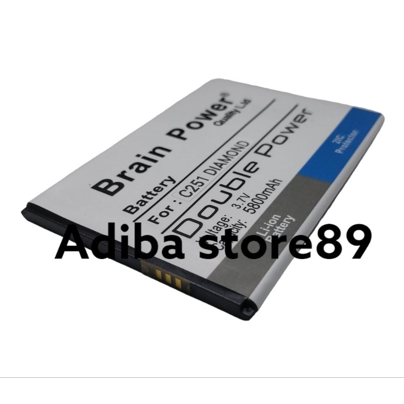 Baterai Batre iCherry C251 Diamond c251 diamond Double Power
