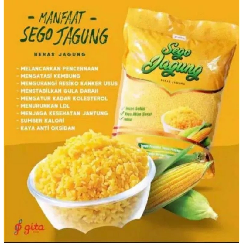 

Nasi Jagung Sego Jagung Beras Jagung