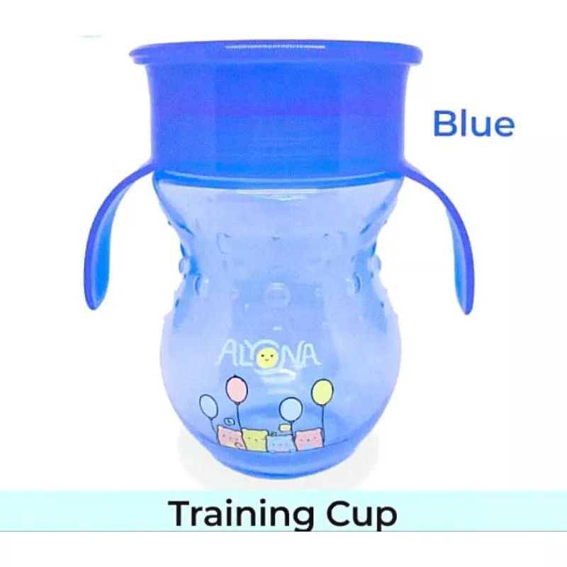Training Cup Alyona / gelas anak anti tumpah / gelas baby bayi BARU 
