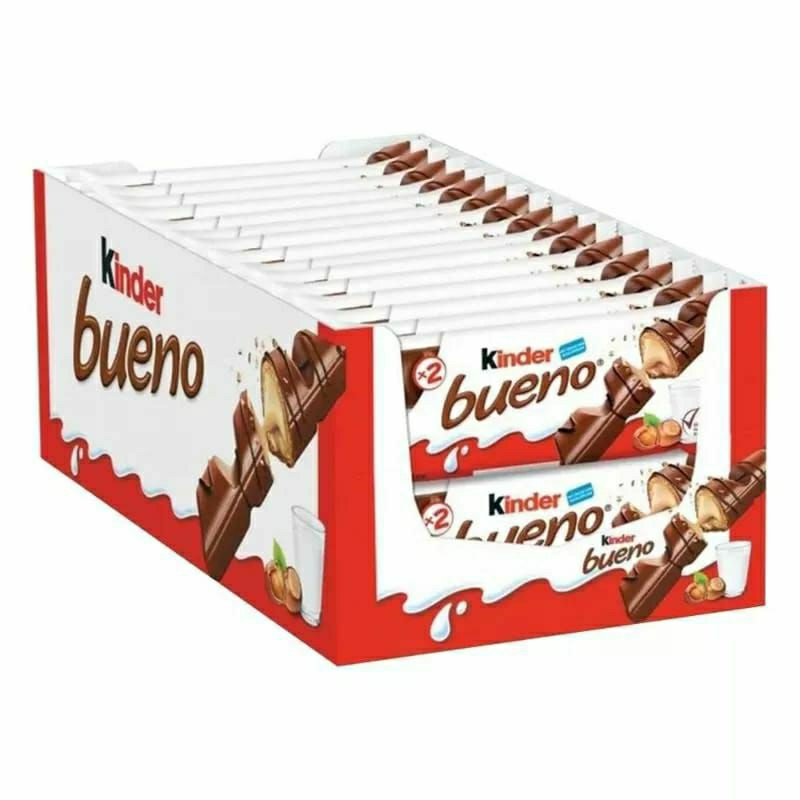 DIJAMIN MURAH Kinder Bueno 1 Box isi 30pcs exp 20/ 11/ 2023