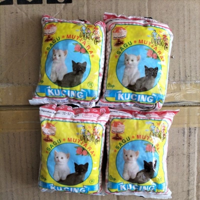 

[DAPAT 4] SAGU MUTIARA CAP KUCING @100g