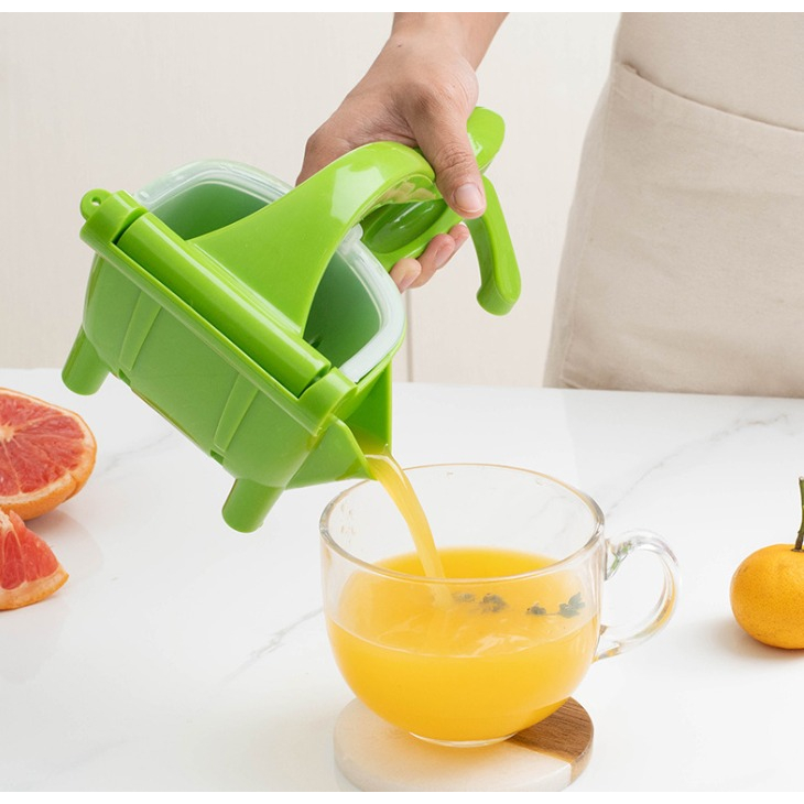 Alat Peras Buah Manual Ukuran Jumbo Bahan Plastik Alat Penekan Pemeras Pembuat Minuman Jus Buah Jeru