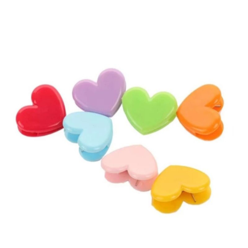 KK Paper Clip Love Klip Jepitan Kertas Love Serbaguna Warna