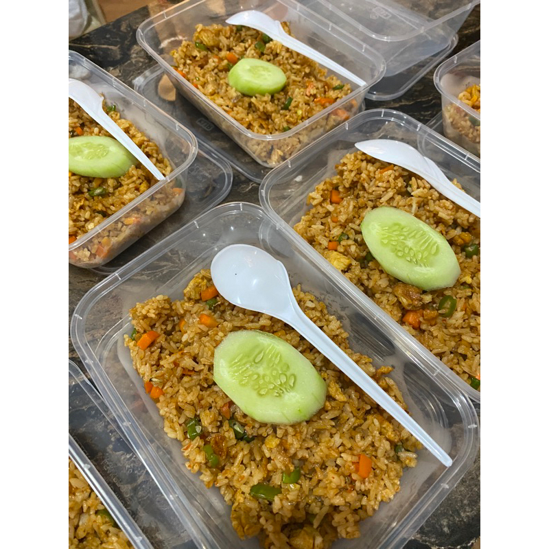 

Nasi goreng telur campur