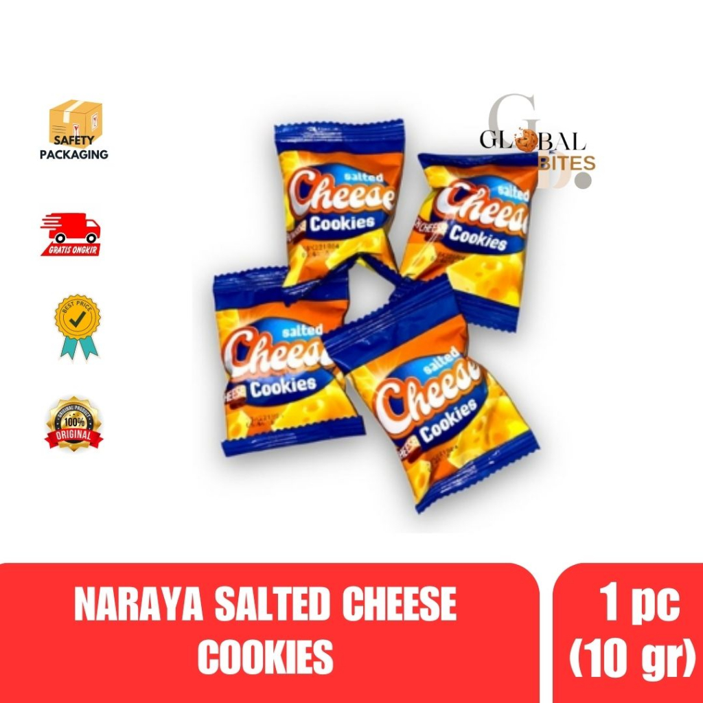 

[ECER] Naraya Salted Cheese Cookies 1pc