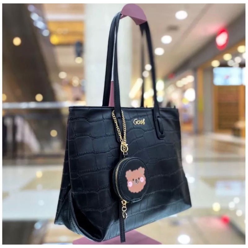 PRELOVED tote bag gosh hitam
