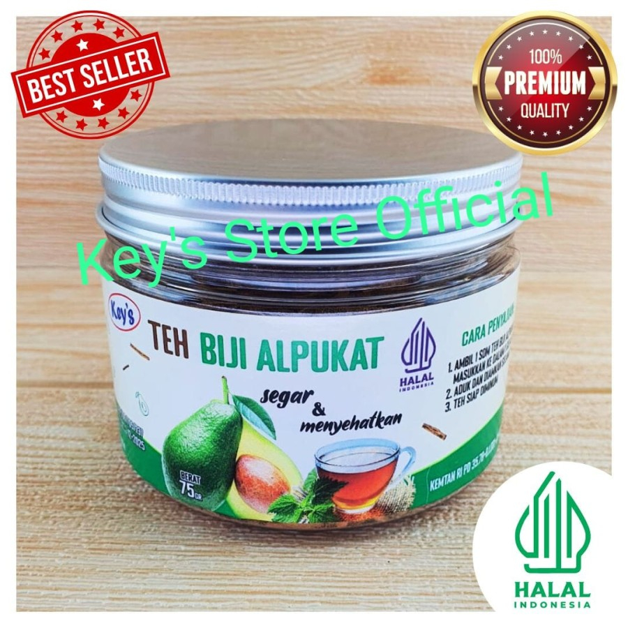 

TEH BIJI ALPUKAT GRADE A+ 75 GRAM