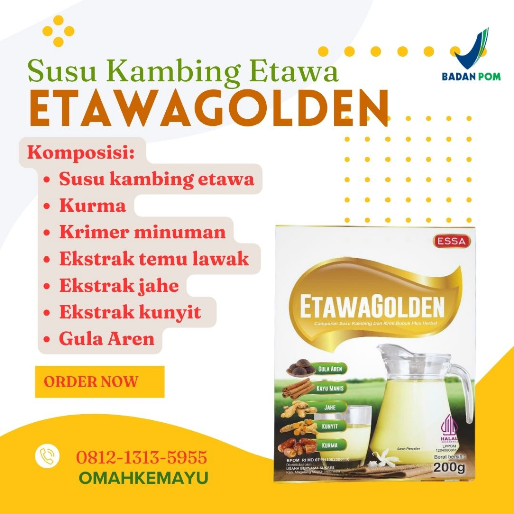 

SUSU KAMBING ETAWAGOLDEN