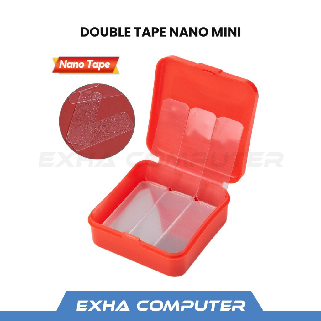 

DOUBLE TAPE NANO MINI SOLASI MINI TRANSPARAN
