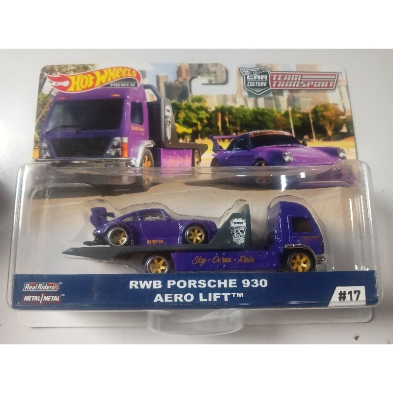 Hotwheel Team transport RBW Porche 930 Aero Lift