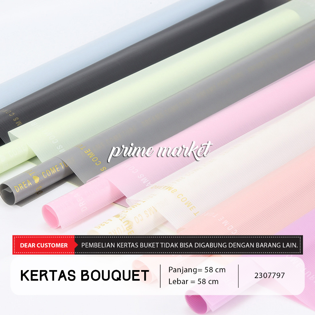 

Kertas Buket Bunga Kertas Cellophane Kertas Bunga Buket Flower Wrapping (2307797)