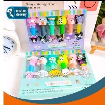 stabilo 12 warna sanrio