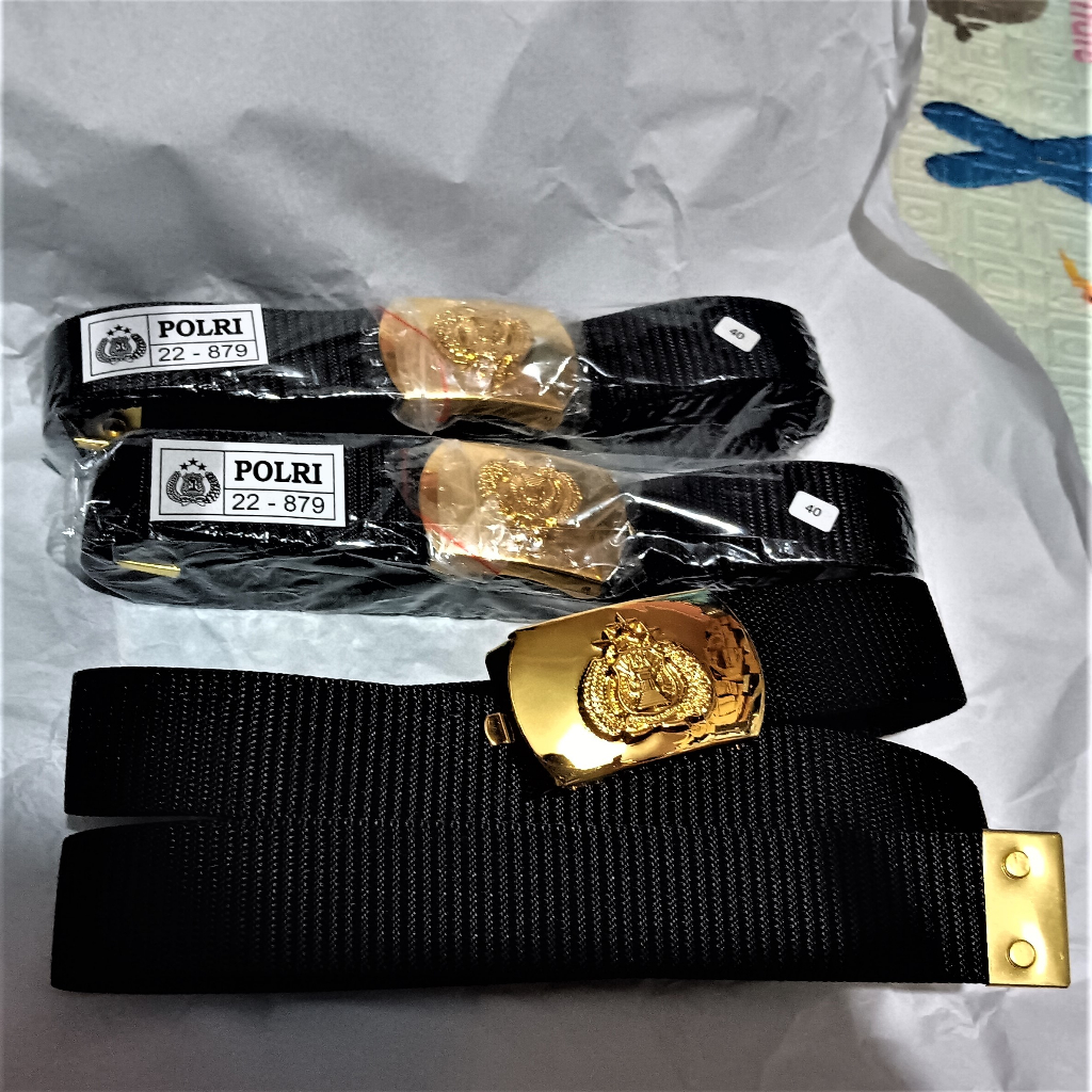 IKAT PINGGANG PDH POLRI - GESPER PDH JATAH POLRI