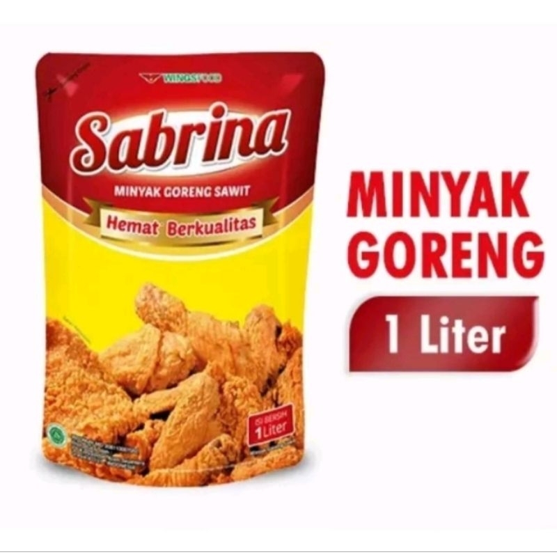 

Minyak Goreng Sabrina 1Liter