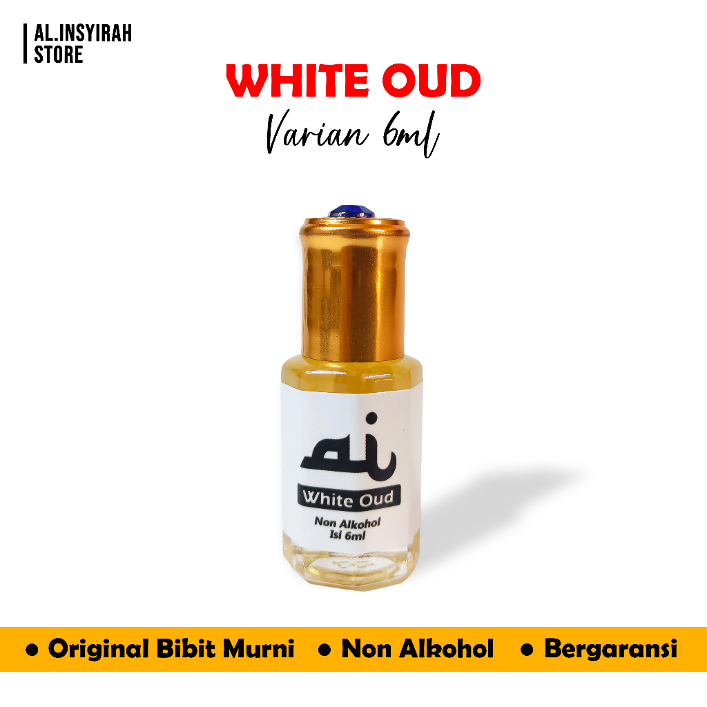 Parfum Oud White Oud  Gaharu Putih Original | 100% Bibit Murni