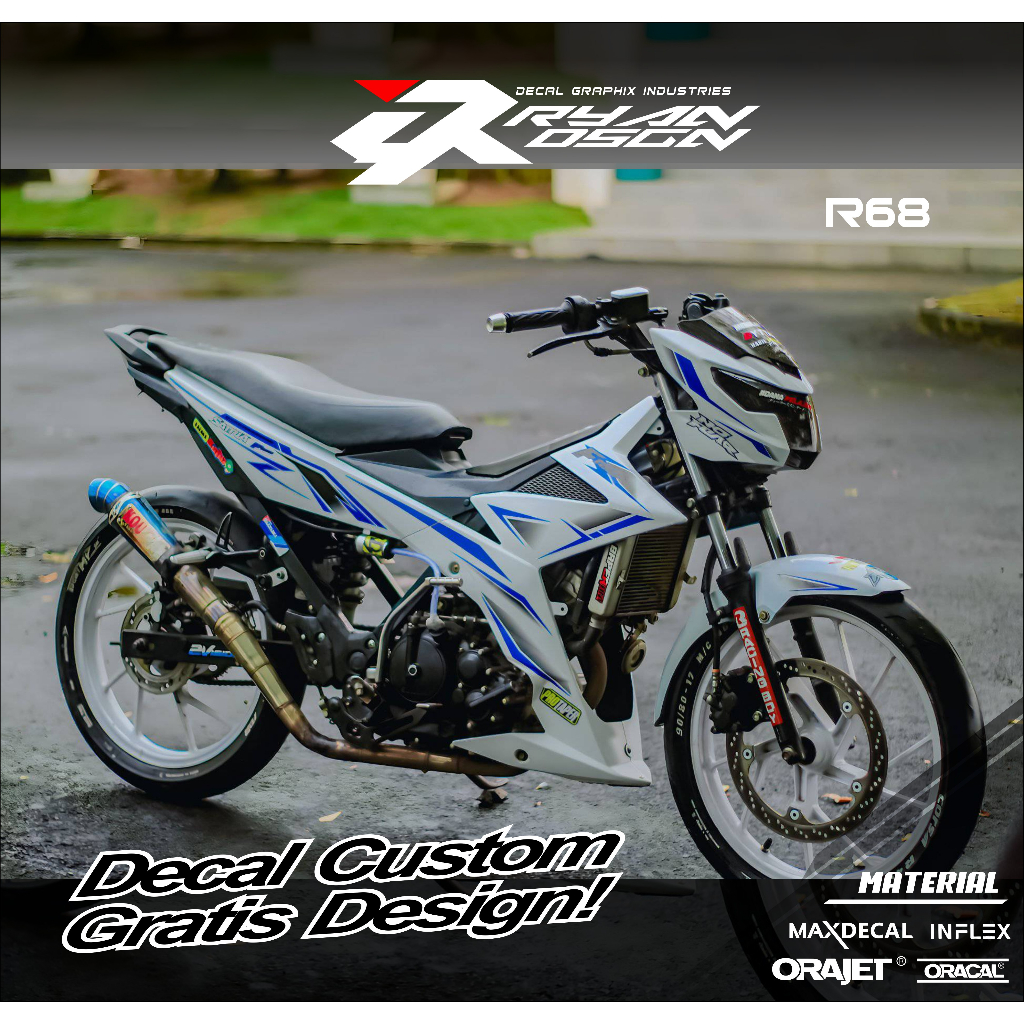 Decal Satria Fu 150 Fi Full Body Stiker Satria Fu Fi Full Body