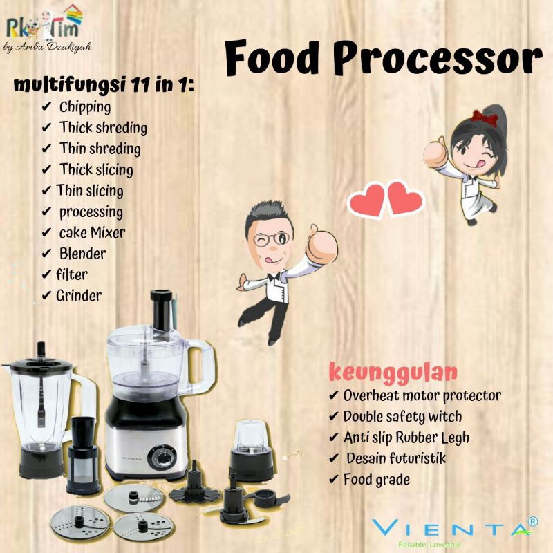 Food Processor Vienta