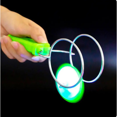 Gasing Gyro Magnetic Lampu Led