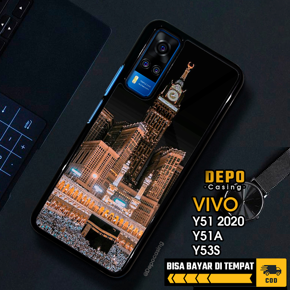 Case Vivo Y51 2020 Y51A Y53S Casing Vivo Y51 2020 Y51A Y53S Depo Casing [MKKH] Case Glossy Case Aest