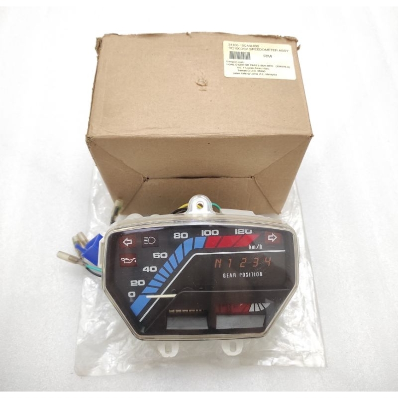 speedometer spidometer assy suzuki RC100 sprinter RC sprinter nos malaysia