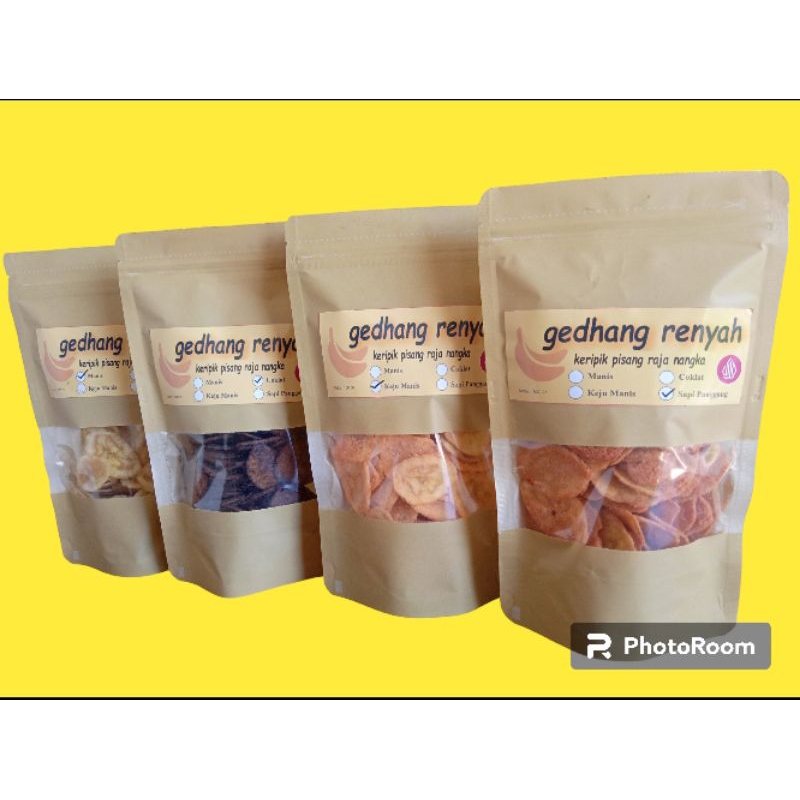 

Bundling keripik pisang 4 bungkus