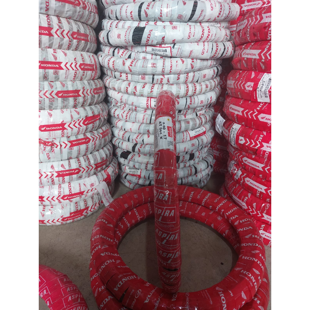 ASPIRA AT 501 Ban Motor Bebek Ring 17 Uk 250-17 Tubetype Supra/Jupiter/Karisma/Shogun - ASPIRA AT 50