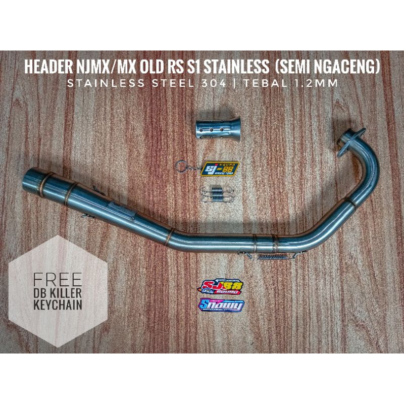 Header Leheran SJ88 Njmx/Mx Old Semi Ngaceng Stainless