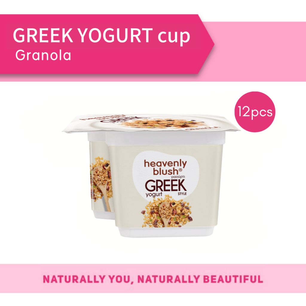

Heavenly Blush Greek Yoghurt Cup Granola [100gr x 12 pcs]