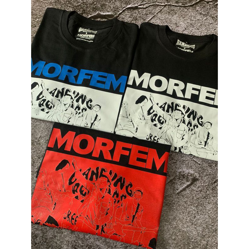 Morfem x Belongs To Us - Kaos Band Morfem Tshirt musik Merchandise