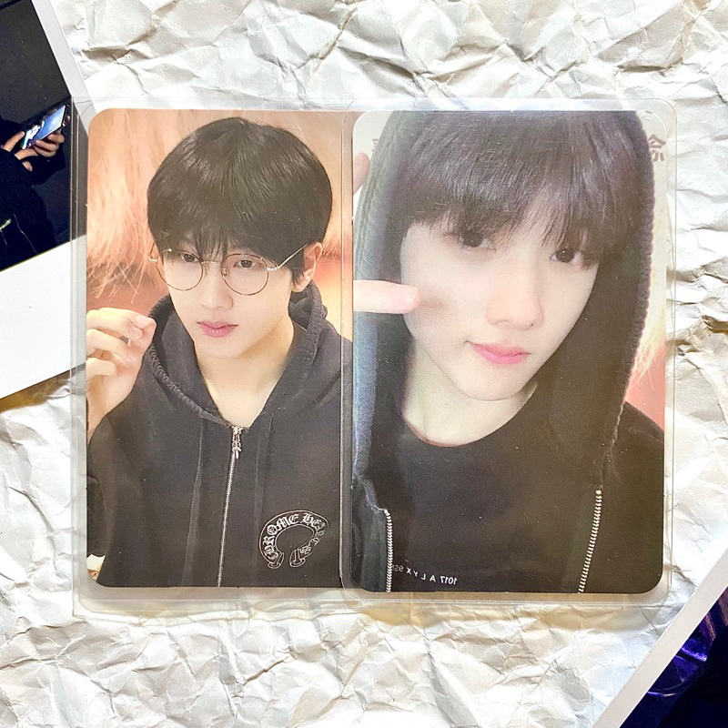 Official Photocard Jisung Yizhiyu Beatbox R2 (Jisung Hoodie)