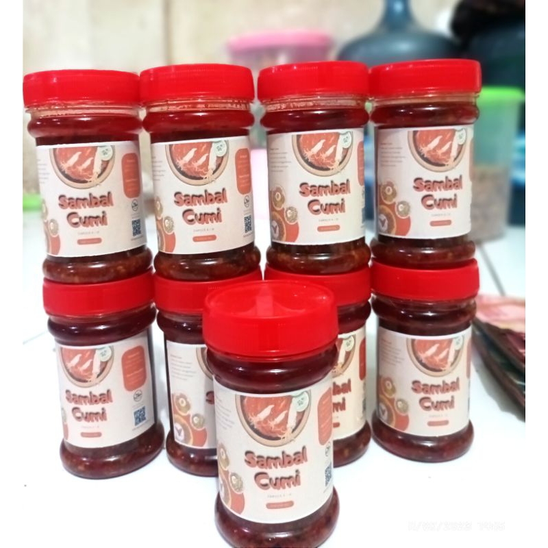 

[ 150 Gram ] SAMBAL CUMI - SAMBAL A.I.M