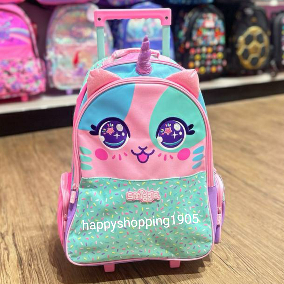 SMIGGLE TROLLEY Best Budz Trolley Backpack, SMIGGLE TROLLEY DINO, SMIGGLE TROLLEY UNICORN, SMIGGLE T