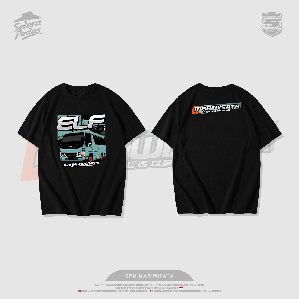 KAOS ISUZU ELF MANIA INDONESIA