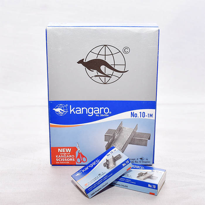 

ISI STAPLES NO 10 KANGARO (ECER) 3 PCS