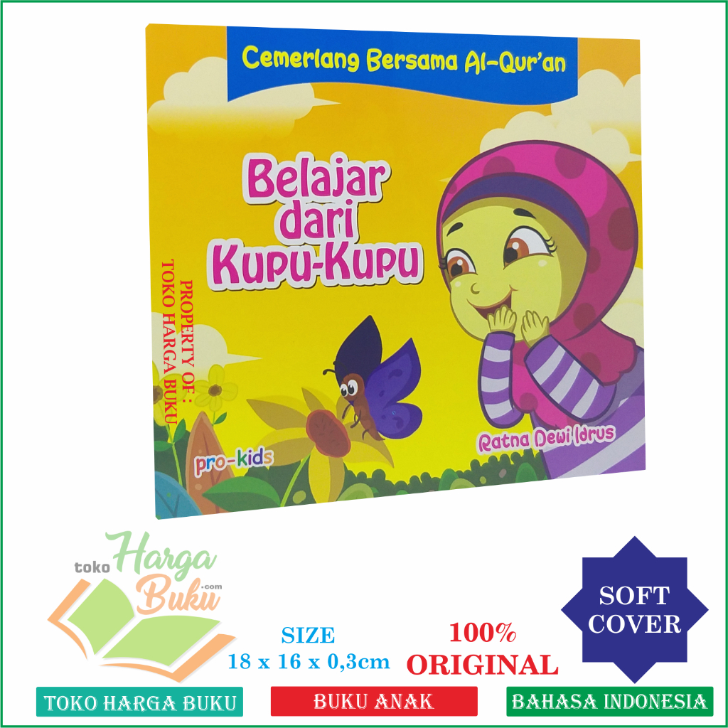 Foto Belajar dari Kupu-kupu Cemerlang Bersama Al-Quran Penerbit Pro-U Kids
