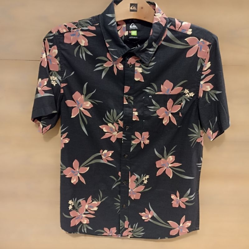 BAJU KEMEJA PRIA QUIKSILVER ORIGINAL HOLIDAZED SS