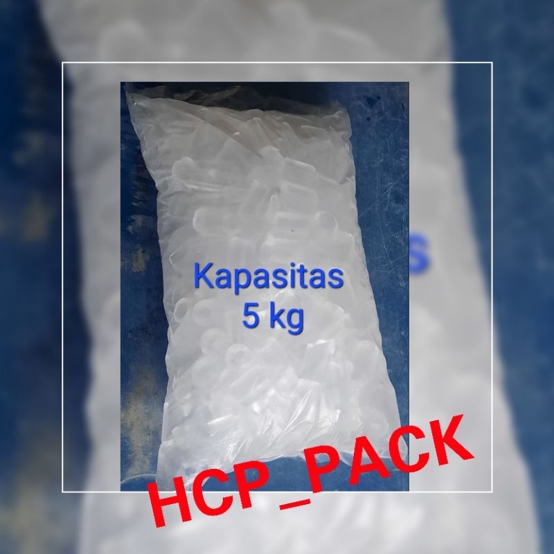 PLASTIK ES KRISTAL KEMASAN 5KG (100lembar)