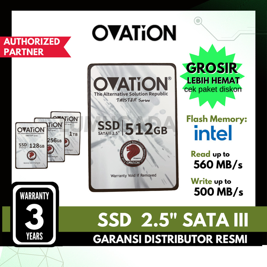 OVATION SSD 256GB 2.5" SATA3 Internal SSD SATA