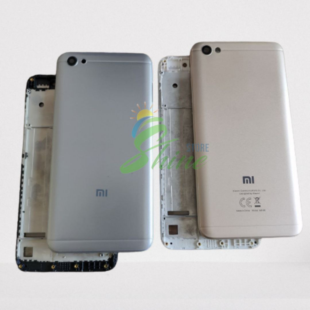 Casing Fullset Xiaomi Redmi 5A Backdoor Tutup Belakang + Tulang Frame Lcd Kesing Xiomi