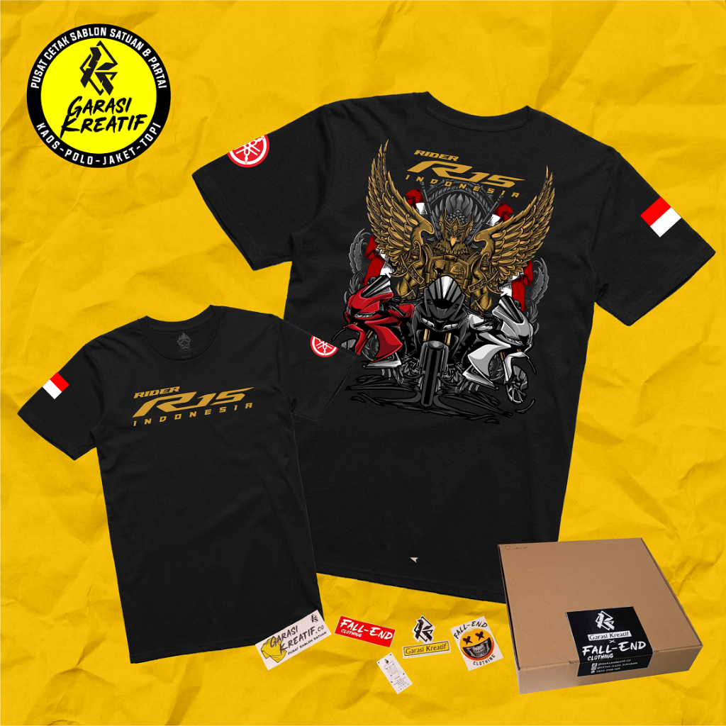 kaos yamaha r15 v3 kaos gadura kaos kemerdekaan kaos biker
